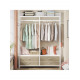 Стеллаж-органайзер, вешалка для одежды с ящиками и полками