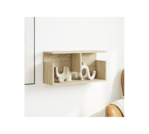 Настенная полка дуб Сонома