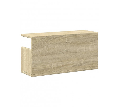 Настенная полка дуб Сонома