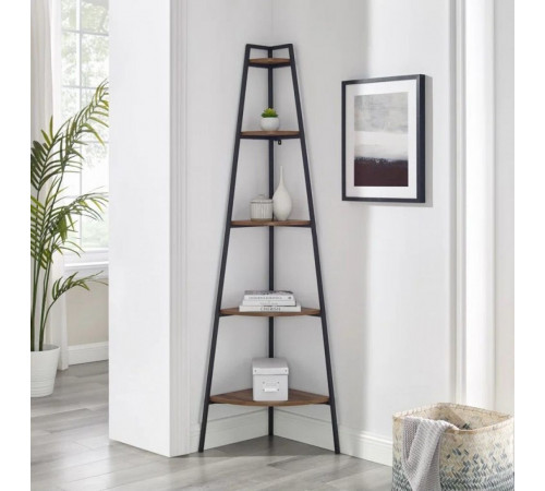 Стелаж “Perlman” MSM — стильний 5-ярусний кутовий стелаж