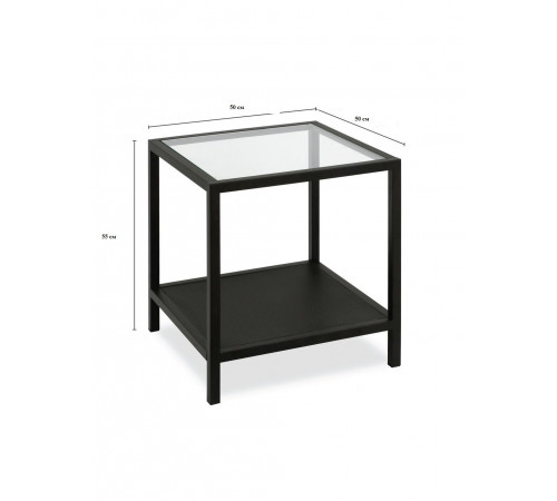 Приставная тумба – металлическая тумбочка в стиле лофт