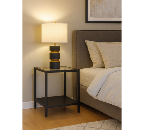 Приставная тумба – металлическая тумбочка в стиле лофт