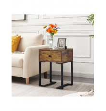 Тумбочка VECELO Modern с 1 ящиком