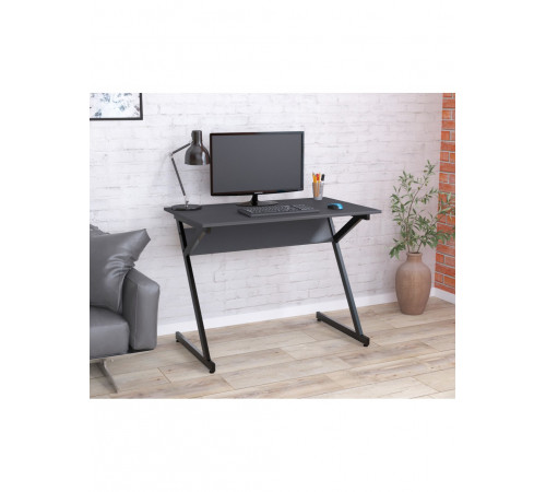 Письменный стол MSMLOFT – 100×60×75 см, фигурные ножки