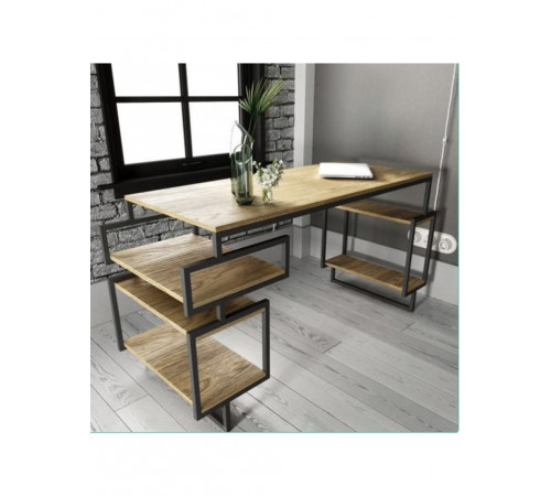 Письменный стол в стиле MSMLOFT, 140×60×75 см