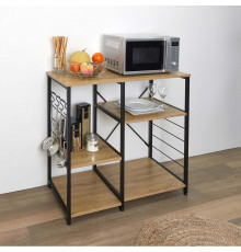 Кухонная полка Stan, дуб сонома