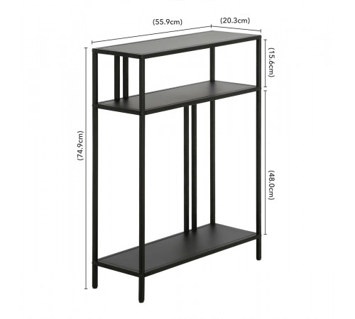 Консольний стіл Geneil (55×20×75 см)