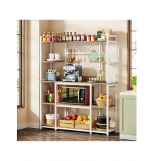 Стелаж для зберігання з 11 гачками 5-ярусний