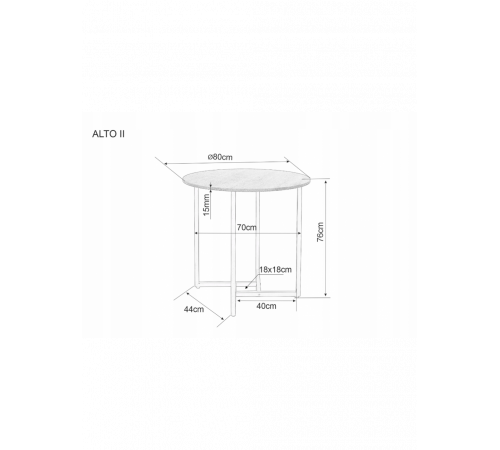 Стіл на 5 осіб 80×80 для вітальні