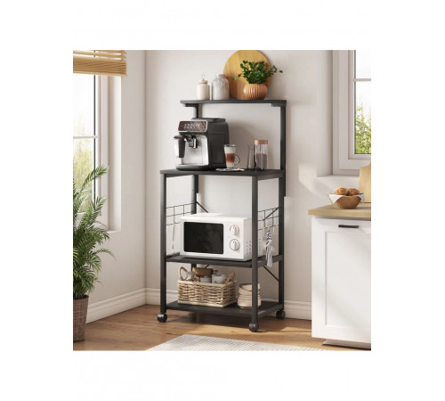 Стійка кухонна «Gordon» — 4-ярусне рішення з гачками, МСМ