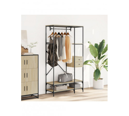 Вішалка для одягу, дуб сонома