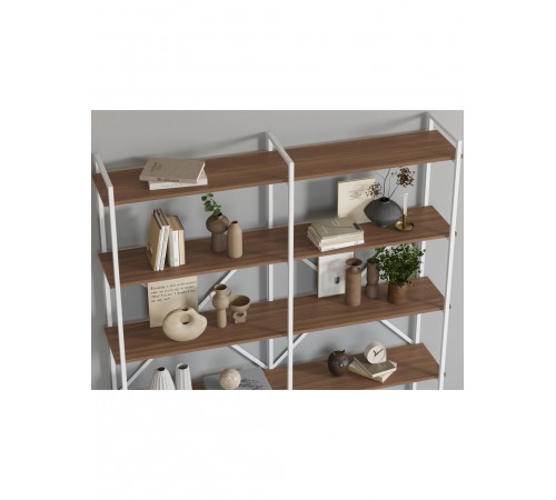 Стеллаж "Мальборк" MSM - геометрический лофт-стеллаж 182×160×30 см