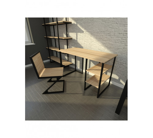 Письмовий стіл у стилі Loft офісний — 120 × 60 × 76 см