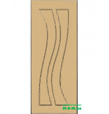 Межкомнатная дверь MSM 83 под покраску.