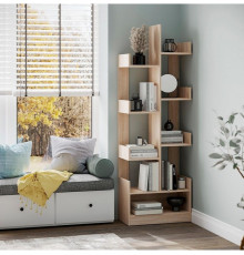 Стеллаж открытый с полками Компанит П-39, Дуб сонома