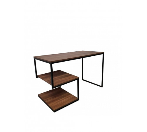 Письмовий стіл у стилі MSMLOFT, металевий каркас (120×60×75 см)