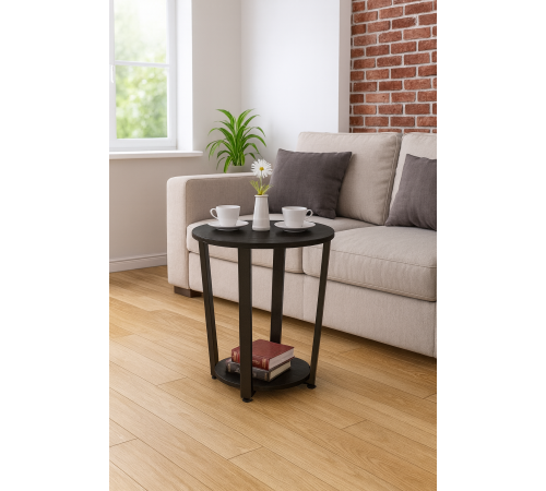 Журнальный столик D-50 LOFT (Ø 50 см) от MSM