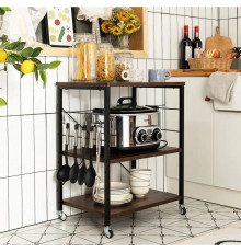 3-ярусная тележка для хранения