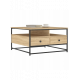 Журнальный столик ЖС-303: Баланс стиля Лофт и уюта