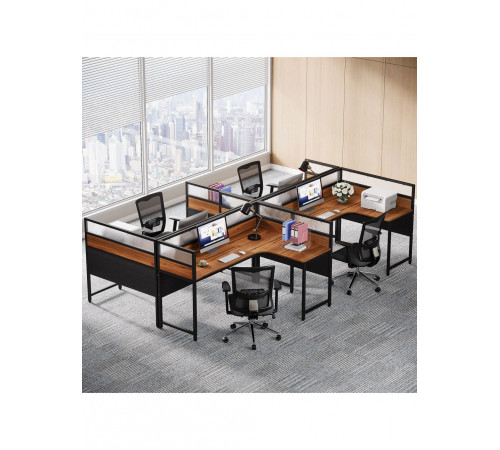 L-подібний кутовий офісний стіл (140×120×110 см)