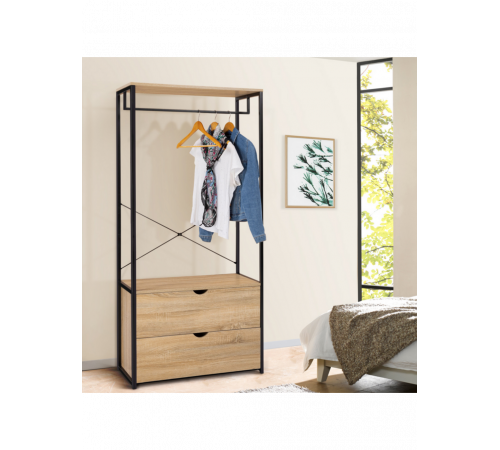 Гардеробна, дуб сонома