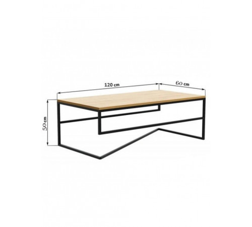 Журнальний столик Cof-tab-101 у стилі Лофт