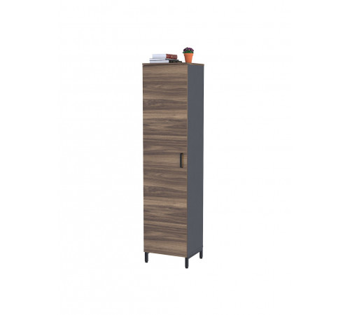 Шкаф офисный LT-450-1900 (антрацит) — MSMLOFT