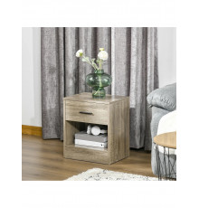 Маленькая тумбочка с открытой полкой