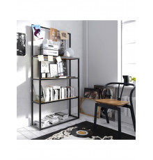 Стелаж для дому в стилі MSMLOFT.