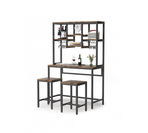 Стіл барний з 2 барними стільцями