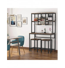 Стіл барний з 2 барними стільцями