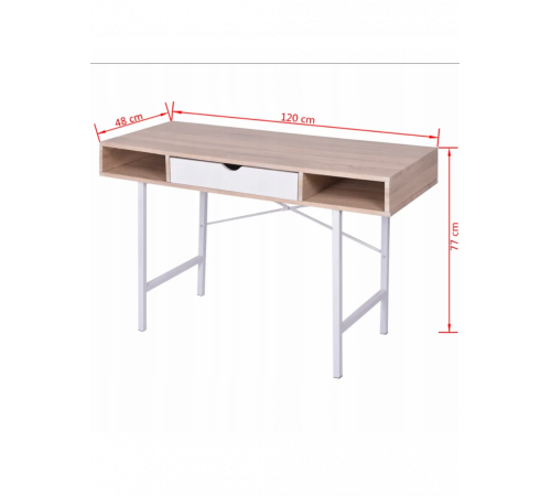 Письменный стол с 1 ящиком — MSMLOFT