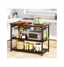 Кухонний органайзер 3-рівневий з полицями