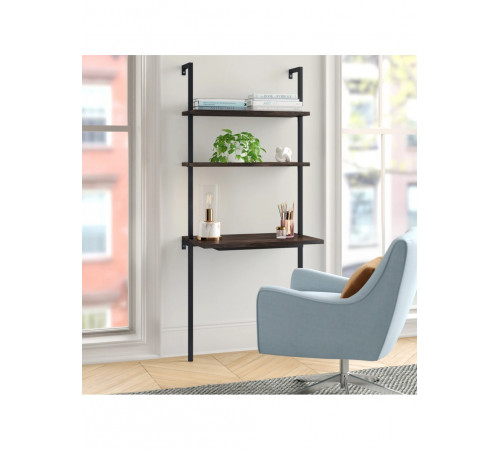 Драбинний стіл Chira MSM — стіл-полиця з драбинкою для дому чи офісу