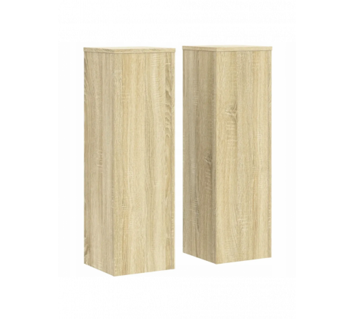 Набір із 2 підставок для рослин, дуб сонома