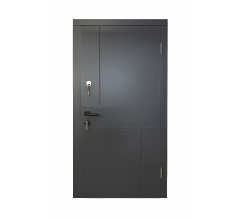 Вхідні двері Вулкан 95551 – міцність сталі, естетика МДФ та безпека подвійного замикання