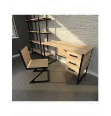 Письмовий стіл у стилі MSMLOFT для офісу