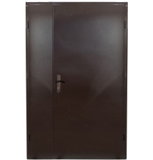 Двері вхідні двостулкові на трубі