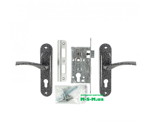 Врезной замок Арико ЗВ4-У корпус с ручкой без цилиндра