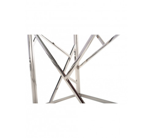 Консоль CF-3 прозорий срібло Vetro MSMLOFT