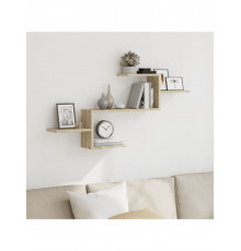 Настінна полиця VIDAXL, дуб сонома