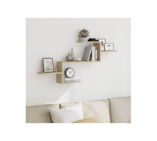 Настінна полиця VIDAXL дуб Сонома