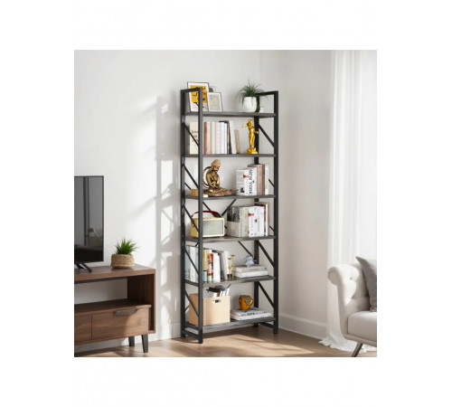 Стелаж Kiyler — відкриті полиці, 177×60×30 см