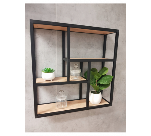 Книжная настенная полка от МСМ