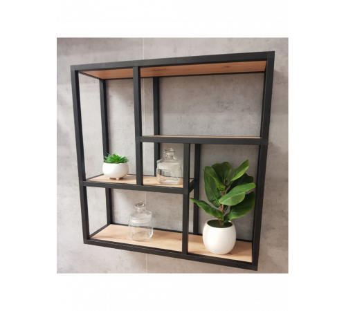 Книжная настенная полка от МСМ