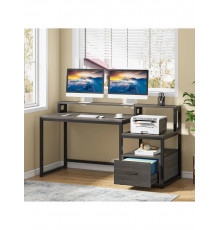 Письменный стол с полками и ящиком для файлов