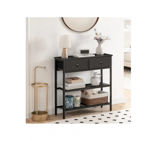 Консольний стіл з ящиками (75×75×24 см)