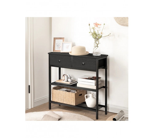 Консольний стіл з ящиками (75×75×24 см)