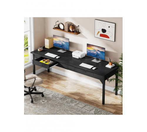 Письмовий стіл із 2 ящиками 82×200×60 см — MSMLOFT