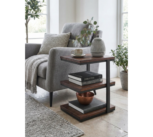 Приставний столик Allen: Компактність та комфорт у стилі Лофт